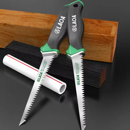 LAOA handheld manual saw Wall panel saw household woodworking saw express park forest garden art saw gypsum board saw