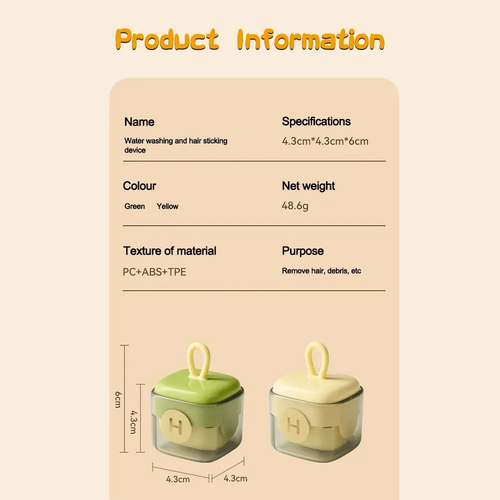 Reusable Portable Roller Clothes Pet Hair Remover Dust Removal Eliminator Brush Hairs Sticky Mini Gel Lint Roller From Clothes