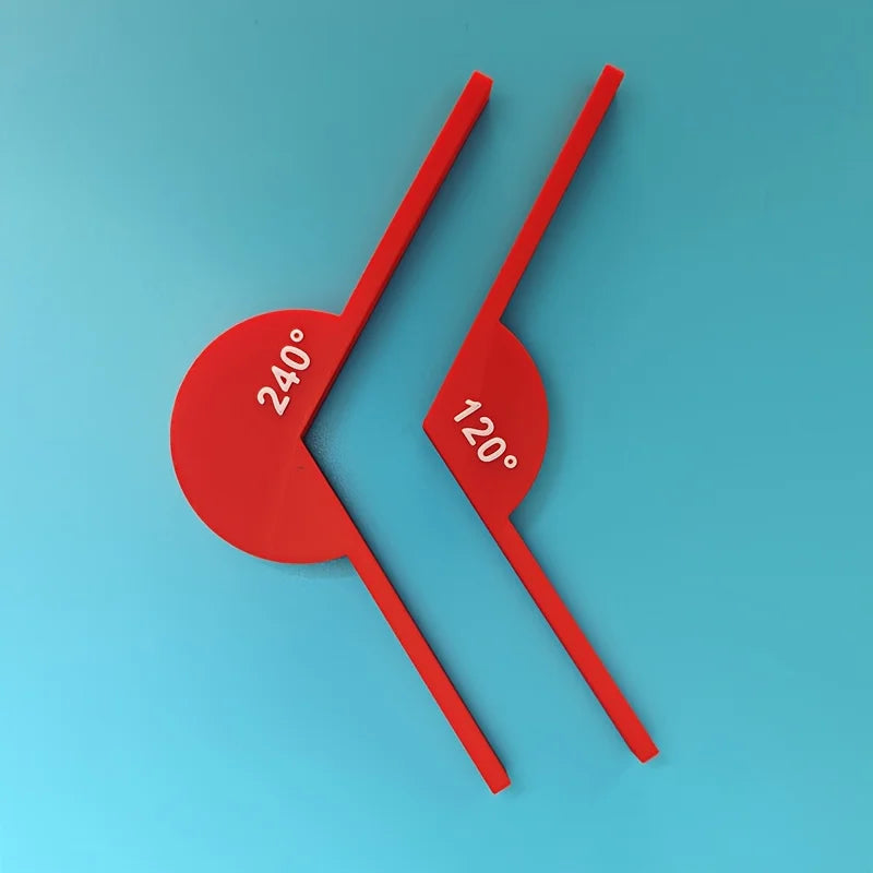 1set teaching tools, math supplies, angle tools, geometric angle display tools, math teaching aids, learning tools