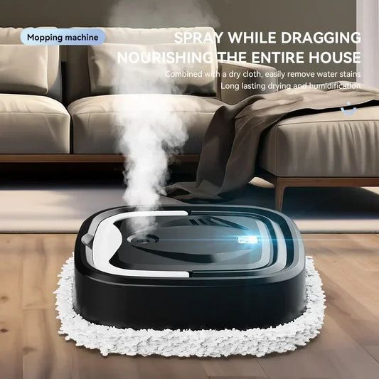Wireless Cleaner Intelligent Robot Vacuum Cleaner Rotary Sweeper Powerful Cleaning Humidification Spray Dry and Wet Cleaning