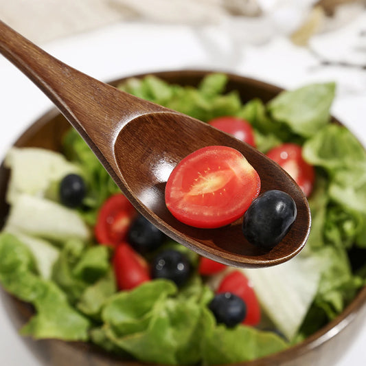 4pcs Small Wooden Spoon Stirring Spoon For Tea Honey Spoon For Coffee Tea Condiments Mini Dessert Spoon Wooden Spoon