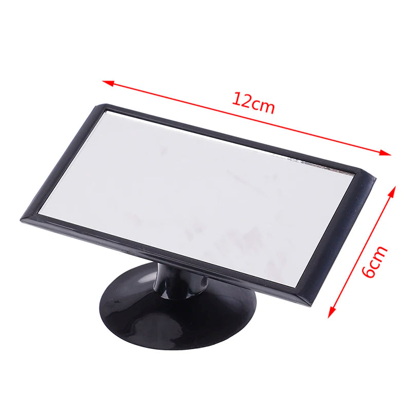 Universal 360 Degree Revolving Suction Mirror Rear Baby Mirror Auto Car 12cm Car Easy View Back Seat Baby Child Safety Mirror
