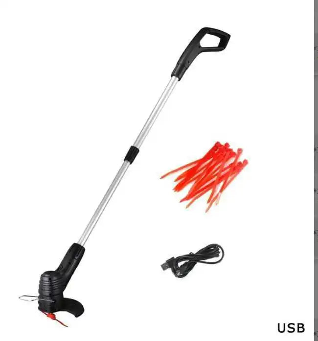 Cordless Handheld Mower Cordless Tethered Bass Noise Reduction Portable and Lightweight Humanized Guard Powerful Motor Weeding