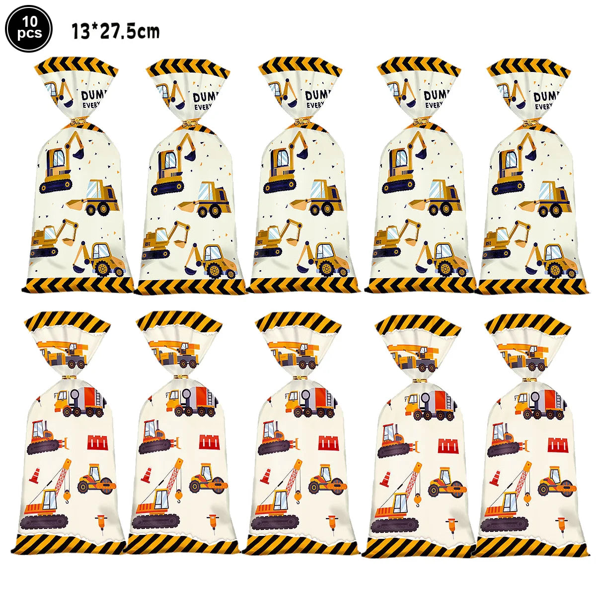 Construction Party Disposable Tableware Plates Cups Napkins Tablecloth Construction Truck Party Decor Excavator Party Favors