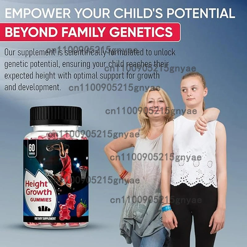 Vitamin Supplements Gummies - Suitable for Teenagers and Children To Grow Taller -natural Height Enhancer with Multiple Vitamins