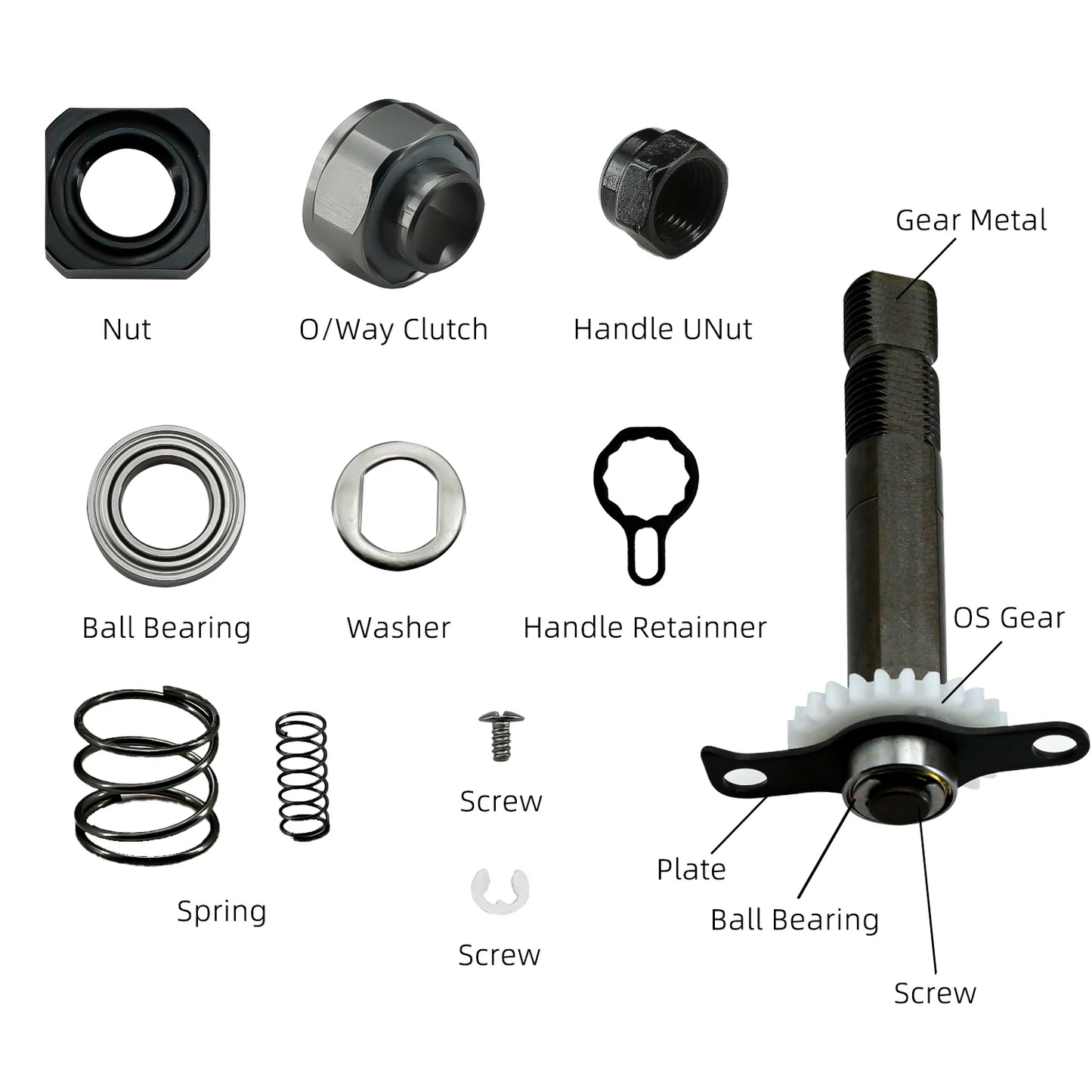 SEASIR baitcasting reel original parts only for cast x cast x2 mansory