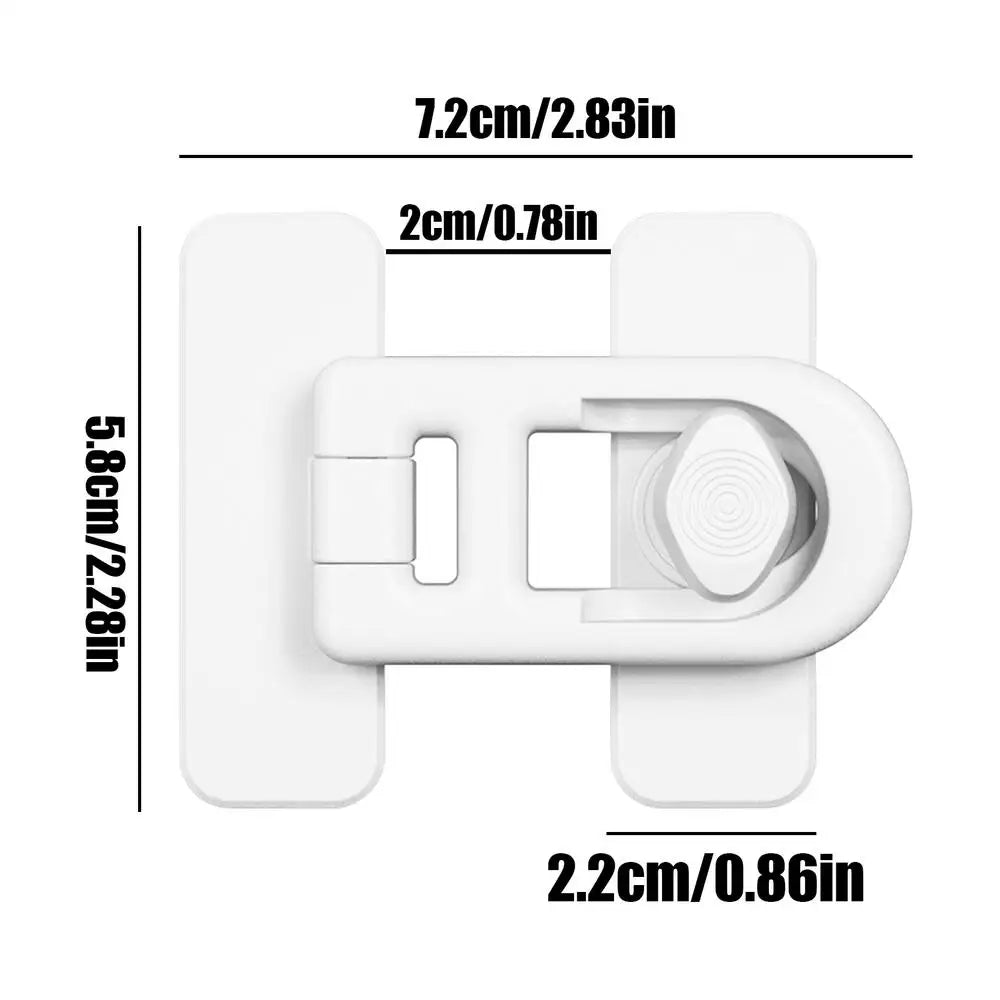 Fridge Child Lock Freezer Locks for Refrigerator Doors Oven Child Safety Lock Oven Baby Proofing Refrigerator Door Safety Locks