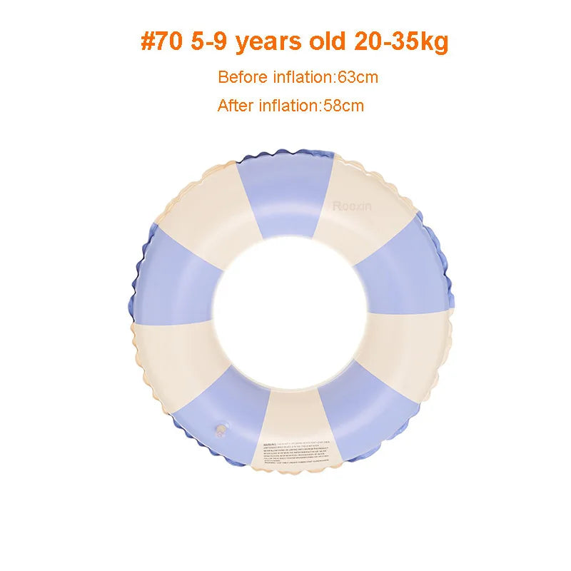 Donut Swimming Ring Inflatable Swimming Pool Floating Youth Children's Swimming Ring Baby Swimming Tube Water Play Pool Toy
