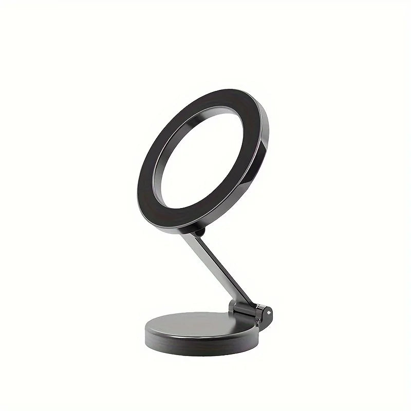 Magnetic Phone Holder Stand for Car with 360° Rotation Foldable Dashboard Mount Compatible with All Smartphones Up To 7 Inches