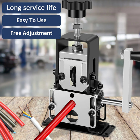 Manual Wire Stripper Electric Wire Stripping Machine Drill Powered Copper Scrap Wire Peeler Machine Wire Recycling Stripper Tool