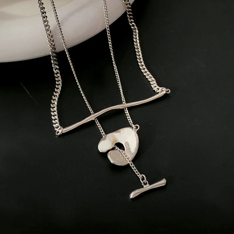 Fashion Jewelry Accessories Two Wearing Method Pendant Chain Necklace For Women Female Popular Style Hot Sale Party Gift