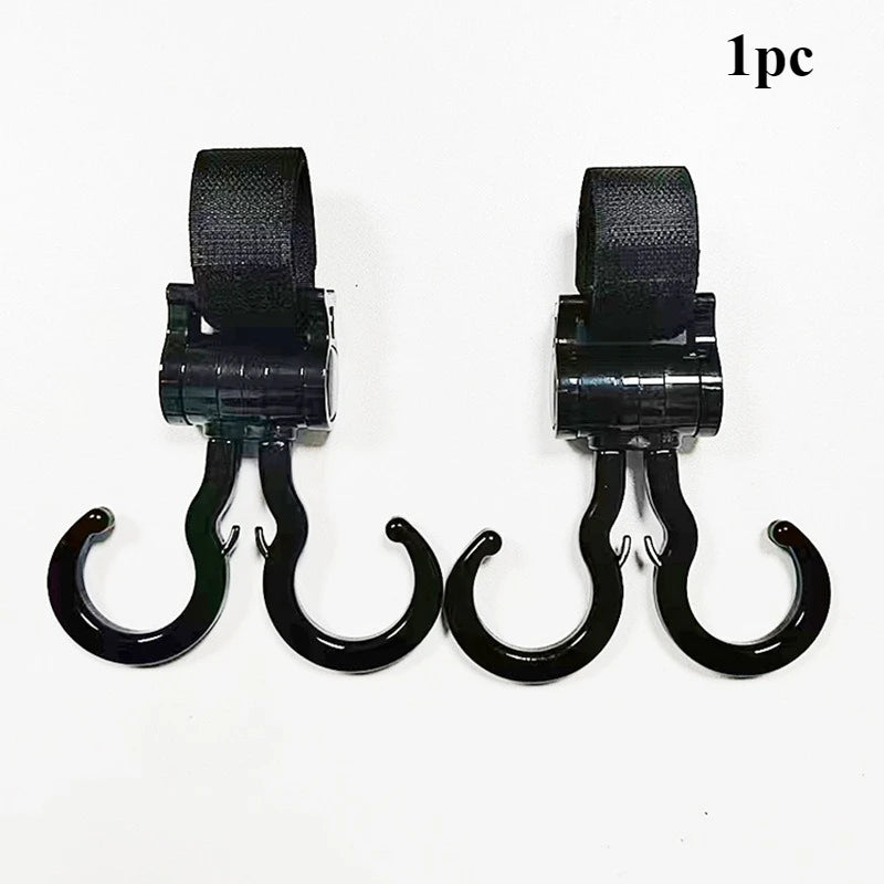 1/2PCS Baby Bag Stroller Hooks Infant Organizer Bag Hanger Stroller Accessories Large Hook Shopping Prop Multifunction Pram Hook