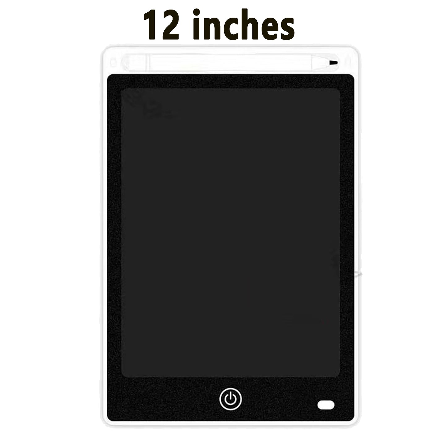 12 inch LCD Writing Tablet for Kids-Reusable Drawing Board, Eye Protection Screen, Lock Button & Instant Erase-Educational Gift