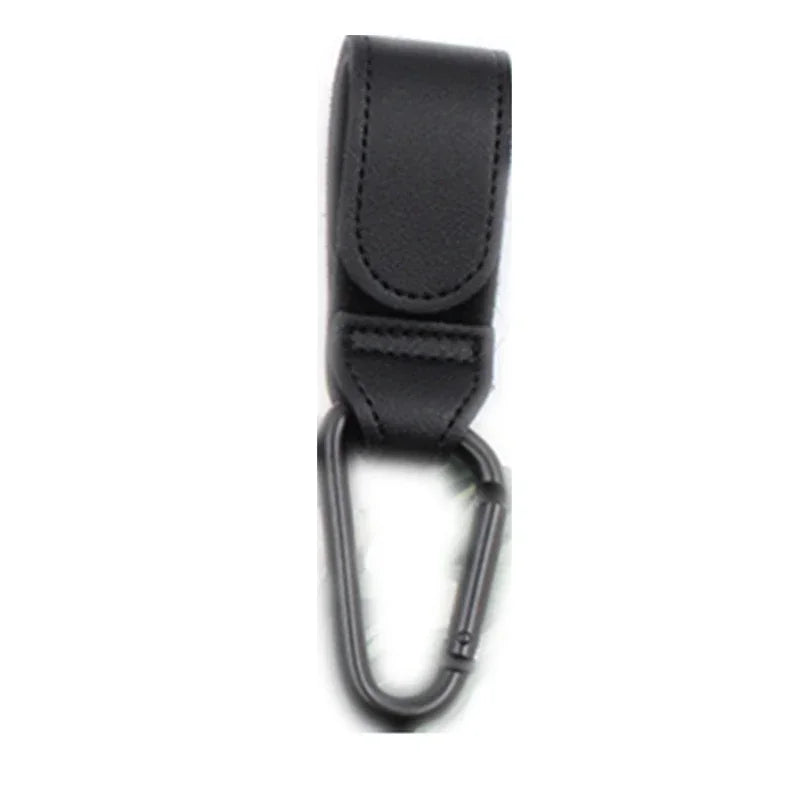 Leather Baby Bag Stroller Hook Pram Rotate 1/2pcs 360 Degree Rotatable Cart Organizer Pram Hook Stroller Accessories