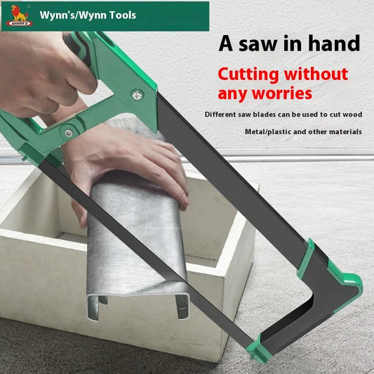 Damaly, Hacksaw Stand, Aluminium Power Hand Saw, Household Mini Adjusting Saw, Bow Stand, Woodworking Saw, Hand Saw