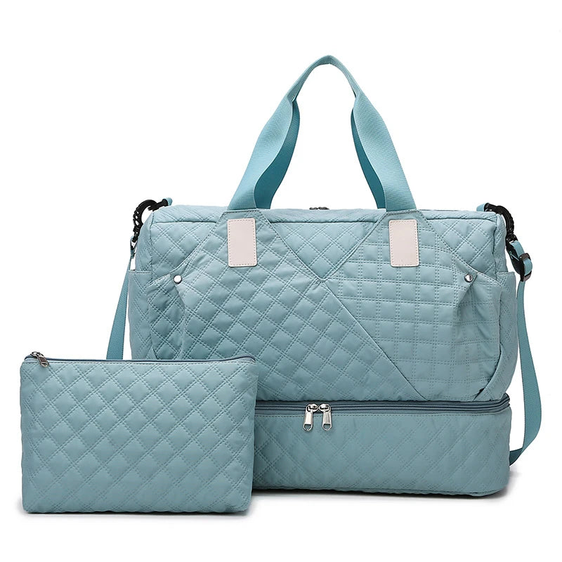 Large Capacity Travel Bags Luggage Organizer Bag Handbag Waterproof Portable Foldable Travel Clothes Storage Bag Shoulder Bags