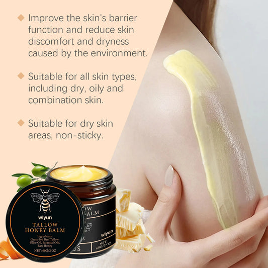 Beef Tallow Cream Remove Dark Spots Melanin Brightening Firming Tightening Repair Anti Sagging Dryness Moisturizing Body Lotion