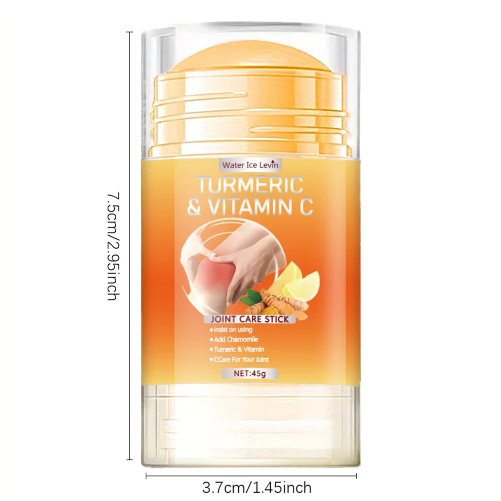 Turmeric Vitamin C Joint Bar - Hypoallergenic Soothing Moisturizer with Natural Honey, Glycerin and Vitamin C for All Skin Types