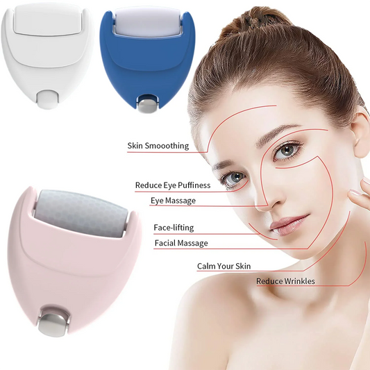 Q5 Ice Roller Cooling Facial Roller Skin Cooling Eye and Facial Massage Anti â ge Enhancing Facial Anti douleur Outils de