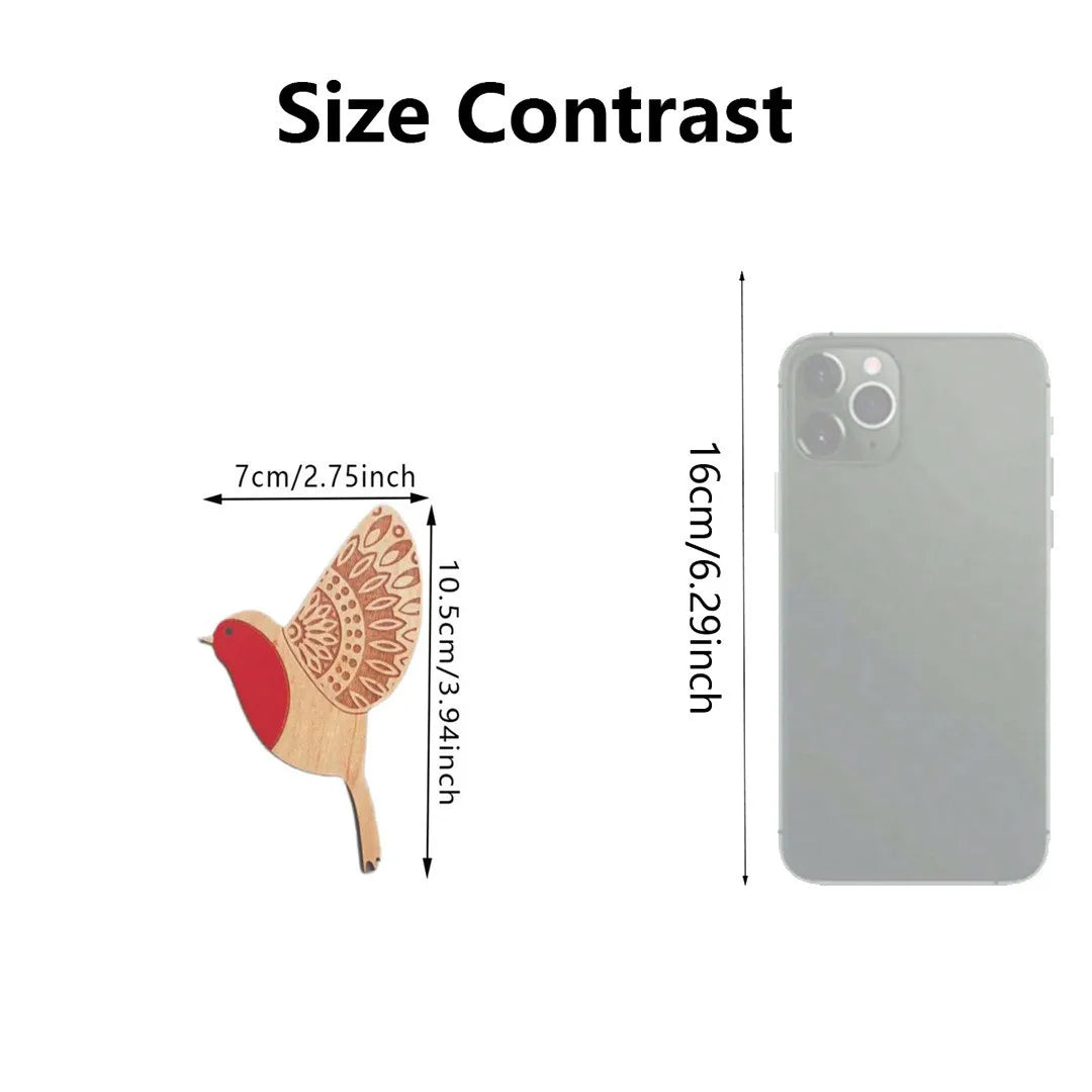 Wooden Birds Wall Decor, Birds Wood Wall Art, Animals Wall Decor Bathroom Decor Bedroom Decor And Kitchen Wall Decor, Wall Decor