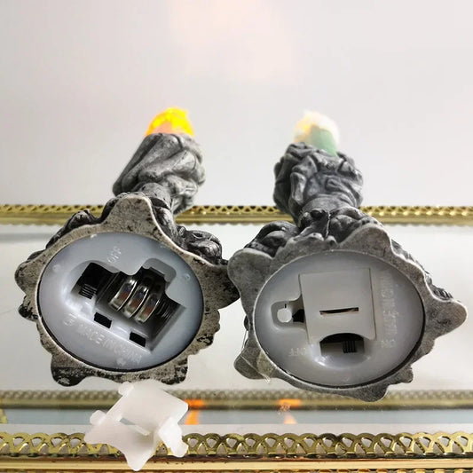 Skeleton Ghost Party Candle Pumpkin Party Haunted House Happy Party Home Decoration