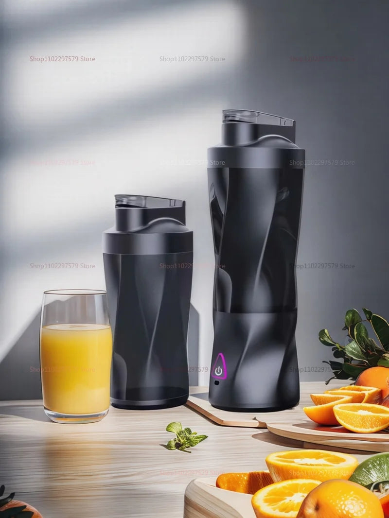 Portable Juicer Blender USB Rechargeable 700ML Large Capacity Fruit Mixer Smoothie Cup for Outdoor Travel Workout Fresh Juice.