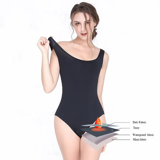 Menstrual Swimsuit Women 4 Layer Period Swimwear Leak Proof Beach Menstrual Bikini Menstrual Panties Teen Absorbent Swim Bottom
