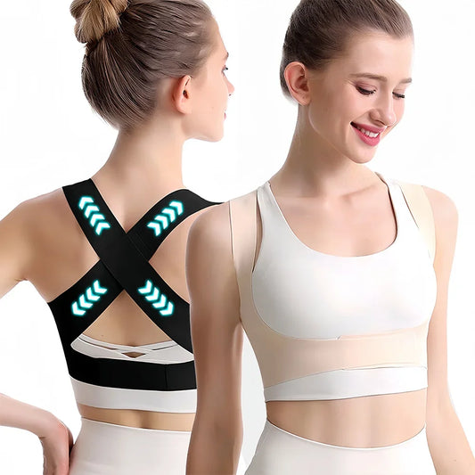 Back Posture Corrector Brace for Women Breathable Back Posture Correction Back Support Belt Adjustable Shoulder for Students