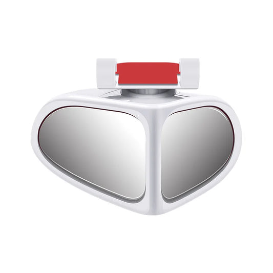Car Blind Spot Mirror Front Wheel Auxiliary Rearview Double-Sided Mirror Wide Angle Mirror 360 Degree Adjustable for Cars SUV