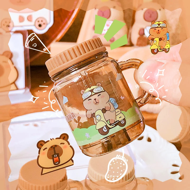 kawaii stationery supplies bar teacher accessories school useful cute capybara cup pencil Sharpener aesthetic school supplies