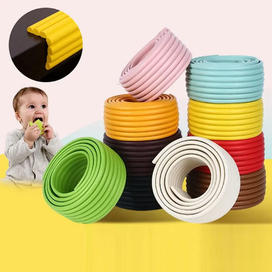 Multi-Functional Furniture Corner Protector 2M Child Bumper Strips Baby Safety Foam Protection Desk Edge Guard