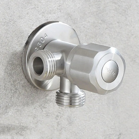 Multifunction Stainless Steel 3Ways Valves G1/2 Bathroom Accessories Water Diverter Wall Mounted Valve Bathroom Accessories