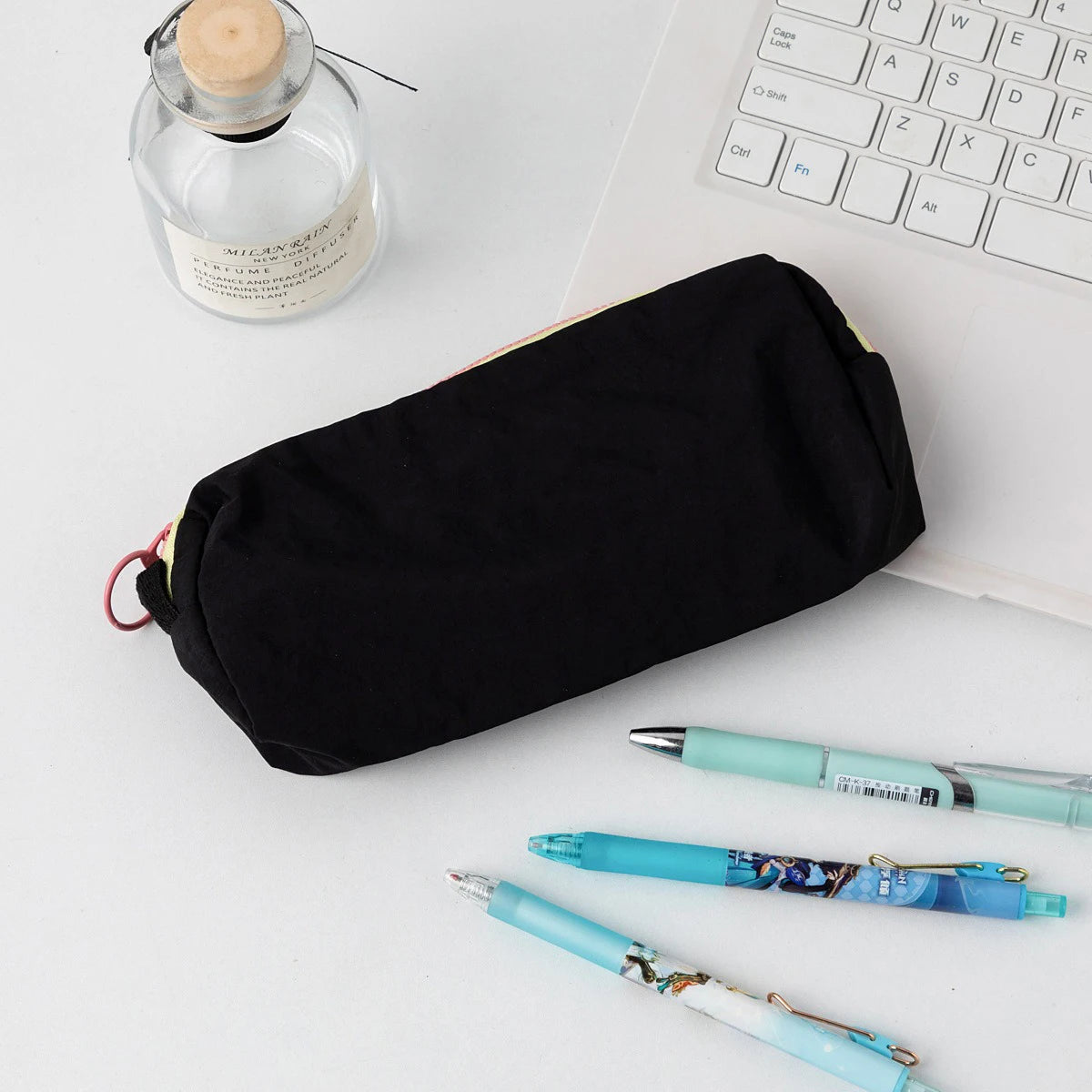 Pencil Case Pouch Bag School Supplies for Girls, Cute Pen Case, Simple Large Big Capacity Zipper Stationery Bag