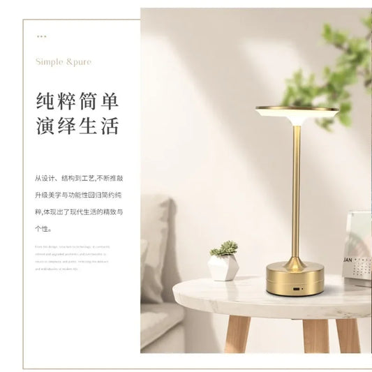 Decorative desk lamp bar bedroom camping ambient light study bedside eye protection led creative gift night light