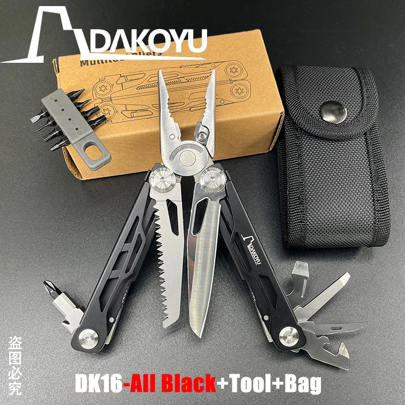 DAKOYU Outdoor Multifunctional Folding Multifunctional Tools Camping Equipment Portable EDC Detachable Large Scissors