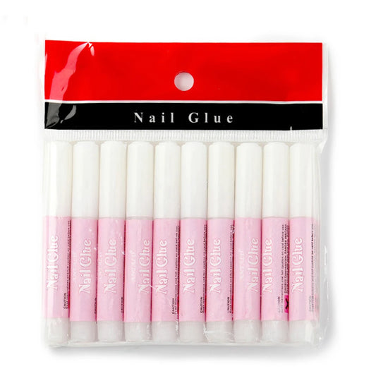 50 PCS Nail Glue for Acrylic Nails,Nail Tip Glue Professional Nail Glue False Nail Tips Glue Broken Nails Adhesive Super Bond