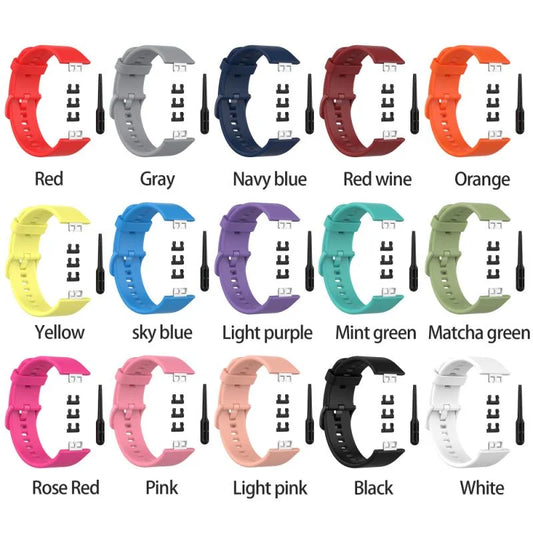 Silicone Strap For Huawei Watch Fit New Original Band Smart Watch Replacement Huawei Fit Watchband For Huawei Watch Fit Correa