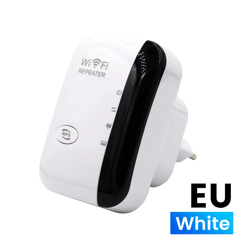 WiFi Signal Amplifier Repeater EU Standard Plug 300M Wireless Enhanced WPS Fast Encryption Router Range Extender Signal Boosters