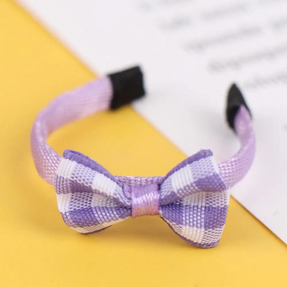 Fashion 1/12 Dollhouse Accessories Doll Bow Headband ob11 Handmade Dolls Boutique Decorations DIY Doll Hair Accessories