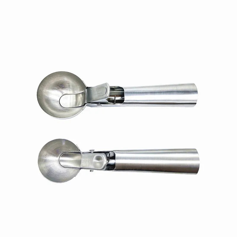Stainless Steel Ice Cream Spoon Multifunctional Cream Spoon Fruit Spoon Round Ball Spoon Ball Digger