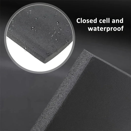 Self-adhesive Rubber Foam Roll Versatile Soundproofing Insulation Easy-Cut for DIY Ideal for Roofs Cars Noise Insulation Mats