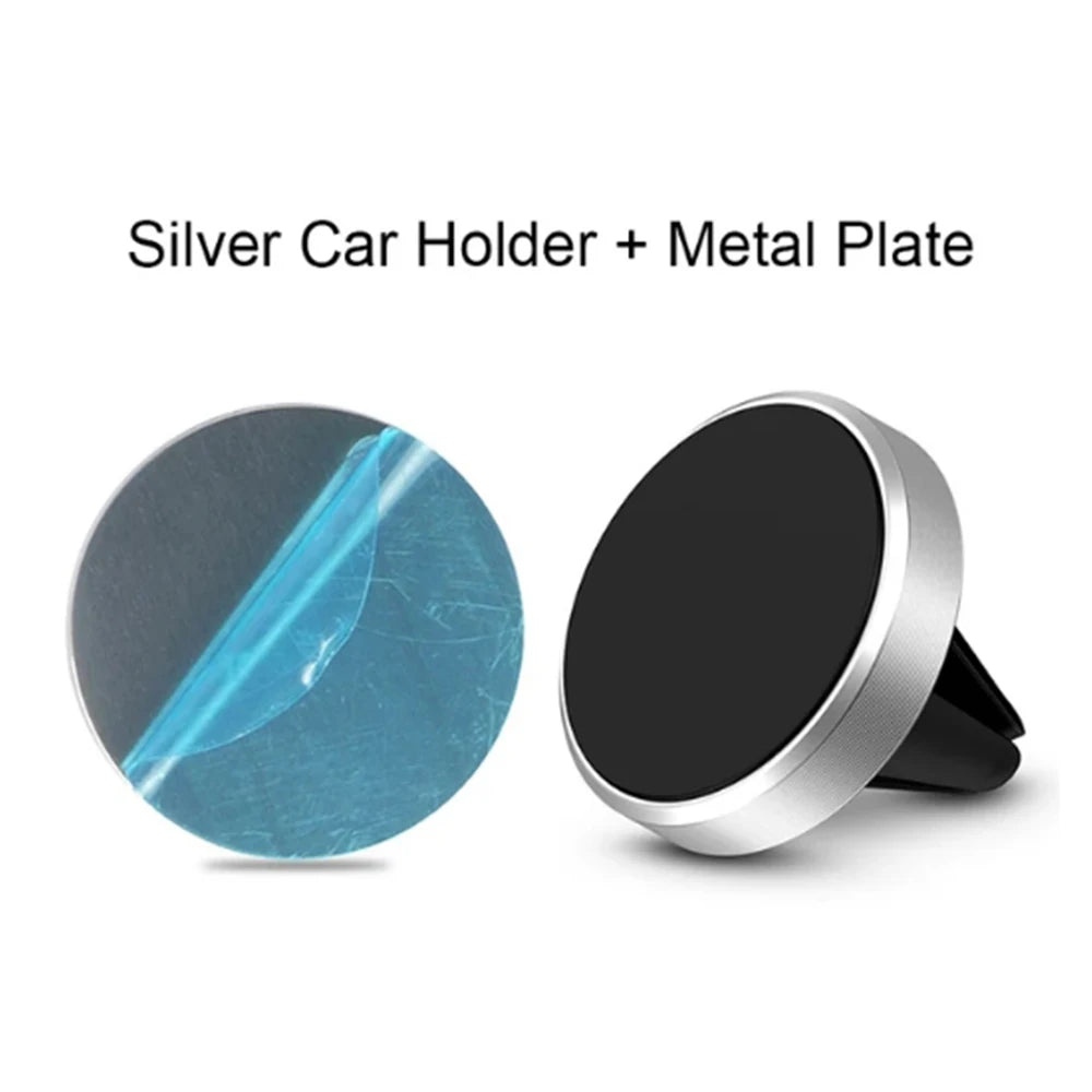 Magnetic Car Phone Holder Air Vent Mount Universal Mobile Smartphone Stand Bracket Magnet Support Cell Holder For Phone In Car