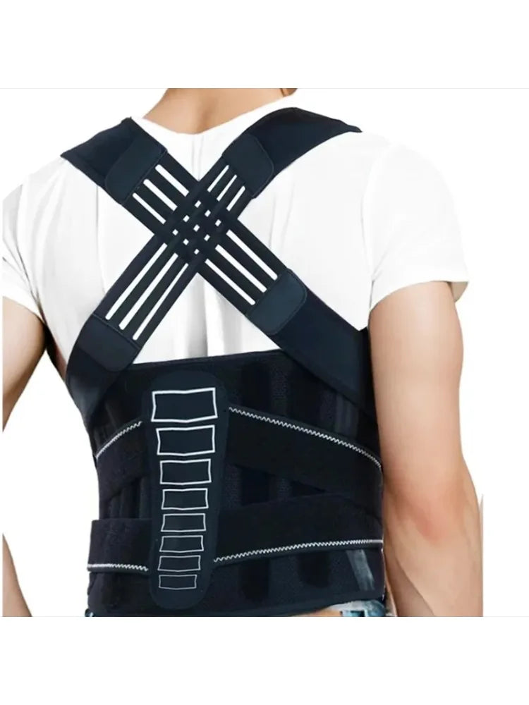 Posture Corrector for Women and Men, Adjustable Shoulder Posture Brace, Back Straightener Posture, Used for Middle Upper Spine