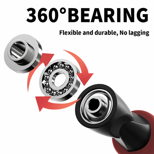 1PCS Bearing Jump Rope Wear-resistant Adjustable Rope Length Sponge Handle Is Suitable for Fitness Training and Agile Training