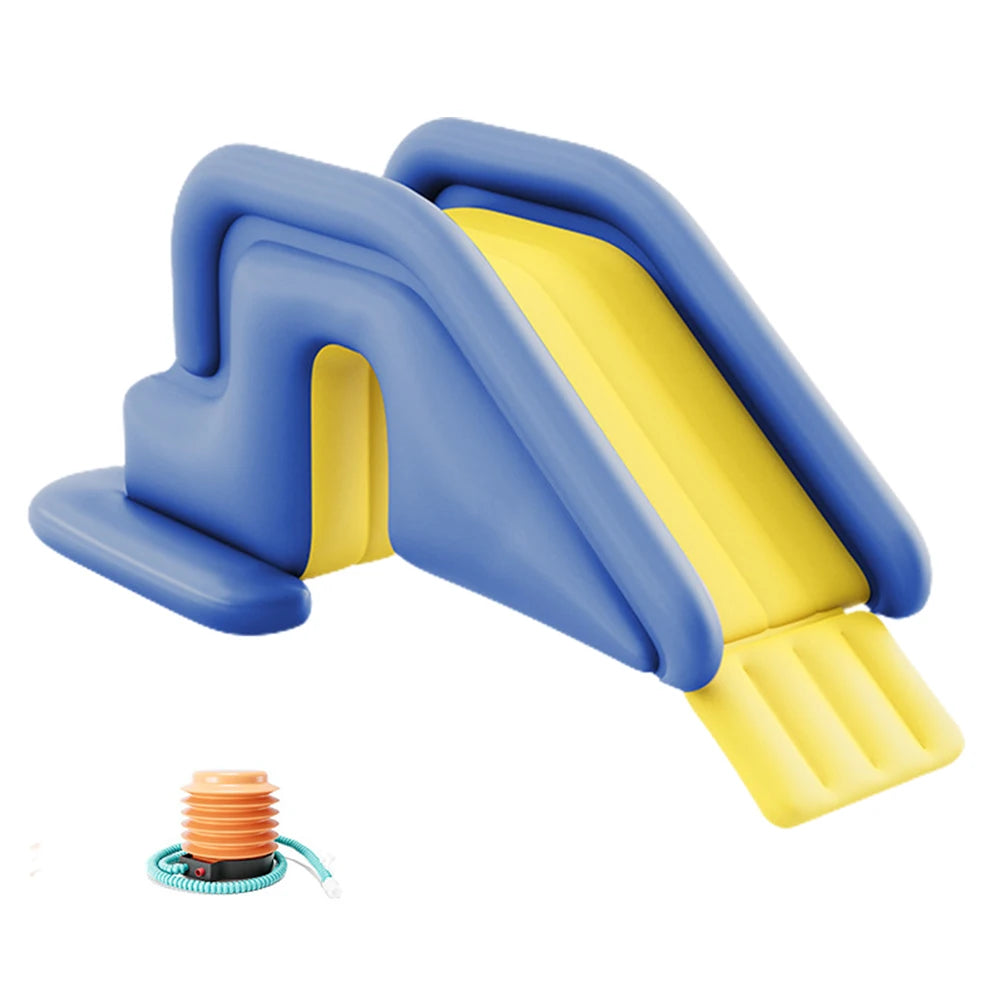 Inflatable Water Slide Inflatable Water Slide Compact Inflatable Climbing Wall Water Slide Park Outdoor Summer Fun for Kids