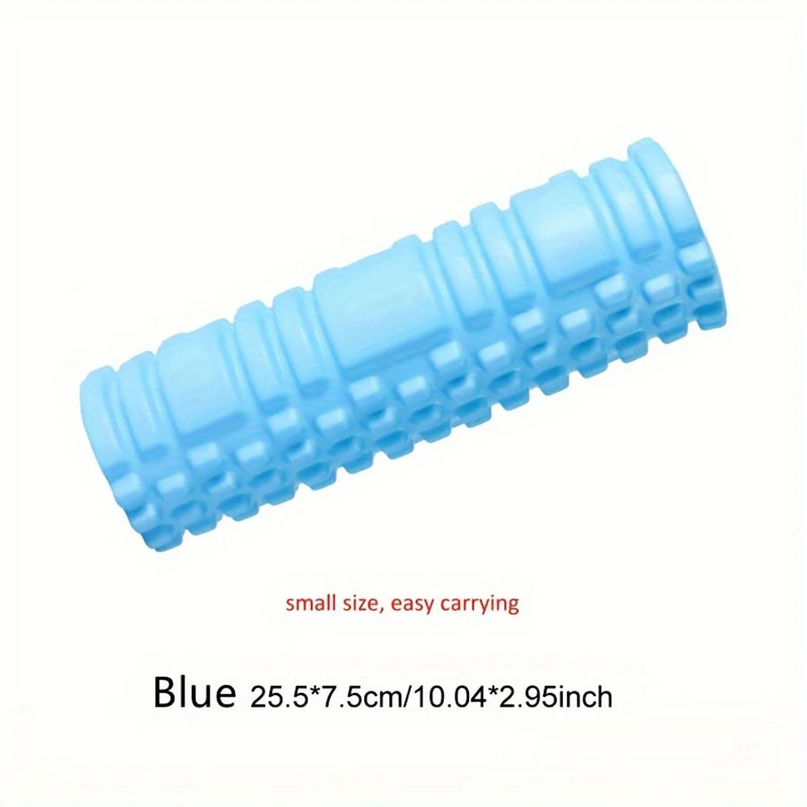 Mini Foam Roller Yoga Column Gym Fitness Pilates Foam Roller Exercise Back Massage Roller Body Stretching Fitness Massage 25.5cm