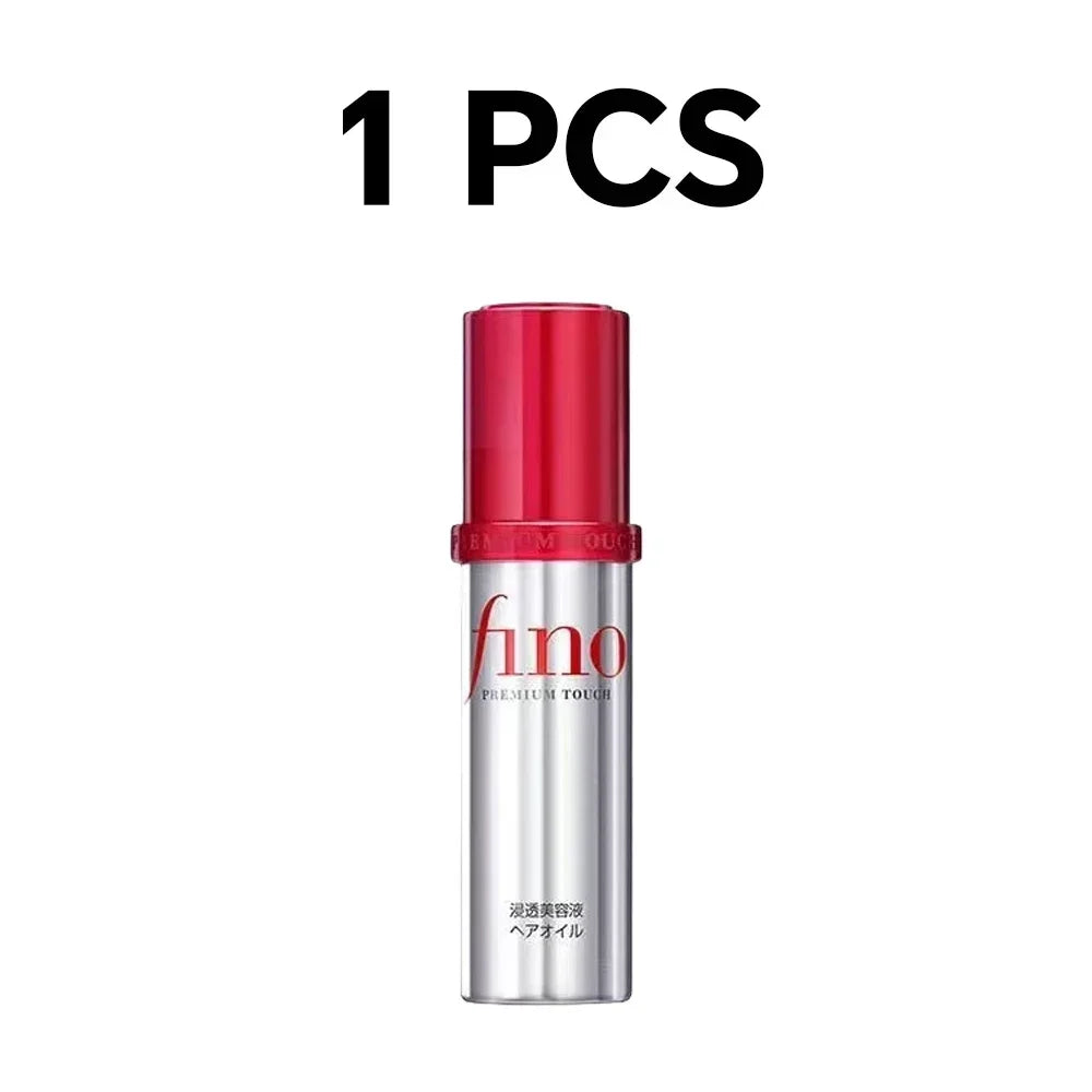 Fino Nourishing Hair Serum 70ml - Lightweight Smoothing Serum for Dry/Frizzy Hair - Instant Shine & Repair