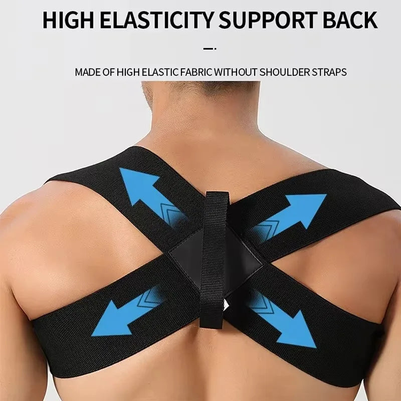 Posture Corrector for Women and Men, Adjustable Back Brace Shoulder Posture Brace, Back Straightener Posture Middle Upper Spine