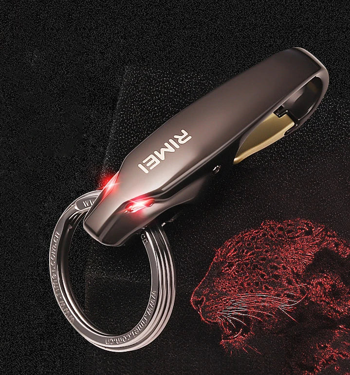 Key Chains Car Keyring Zinc Alloy Men's Special Waist Pendant Leisure Metal Keychain Leopard Head Key Chains Keychain