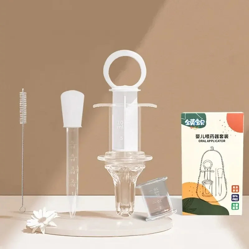 Child Medicine Device Silicone Pipette Liquid Food Supplement Dropper Baby Training Feeder Utensils Baby Medicine Feeder